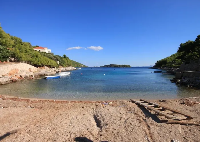 Seaside Family Friendly House With A Swimming Pool Karbuni, Korcula - 14776 Дом отдыха