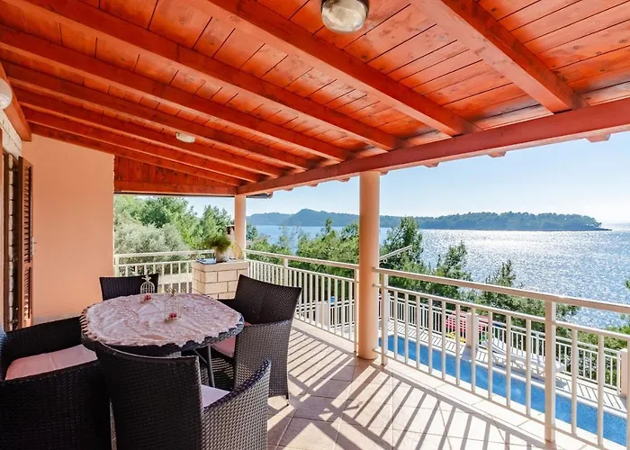 Seaside Family Friendly House With A Swimming Pool Karbuni, Korcula - 14776 Prizba